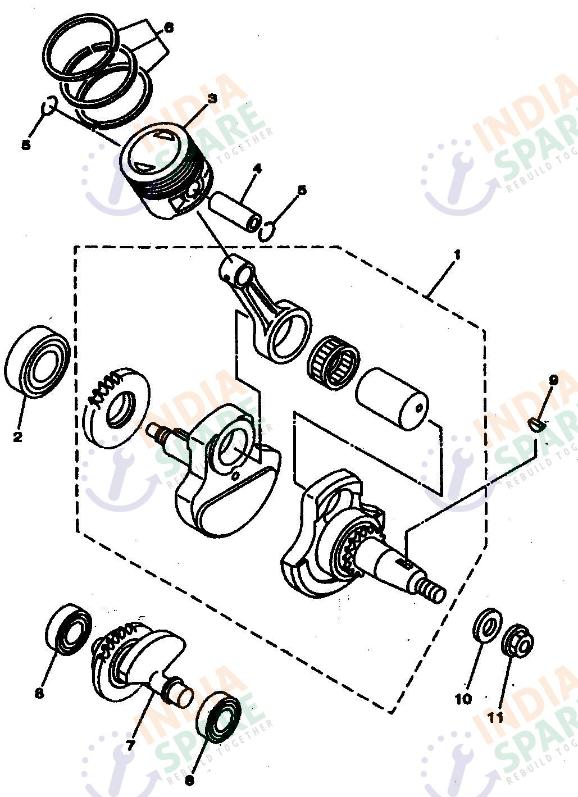 CRANKSHAFT & PISTON